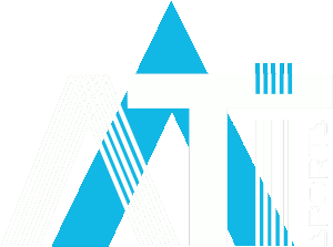 logo ATI sports blanc